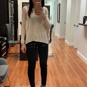 Beige club Monaco longsleeve top